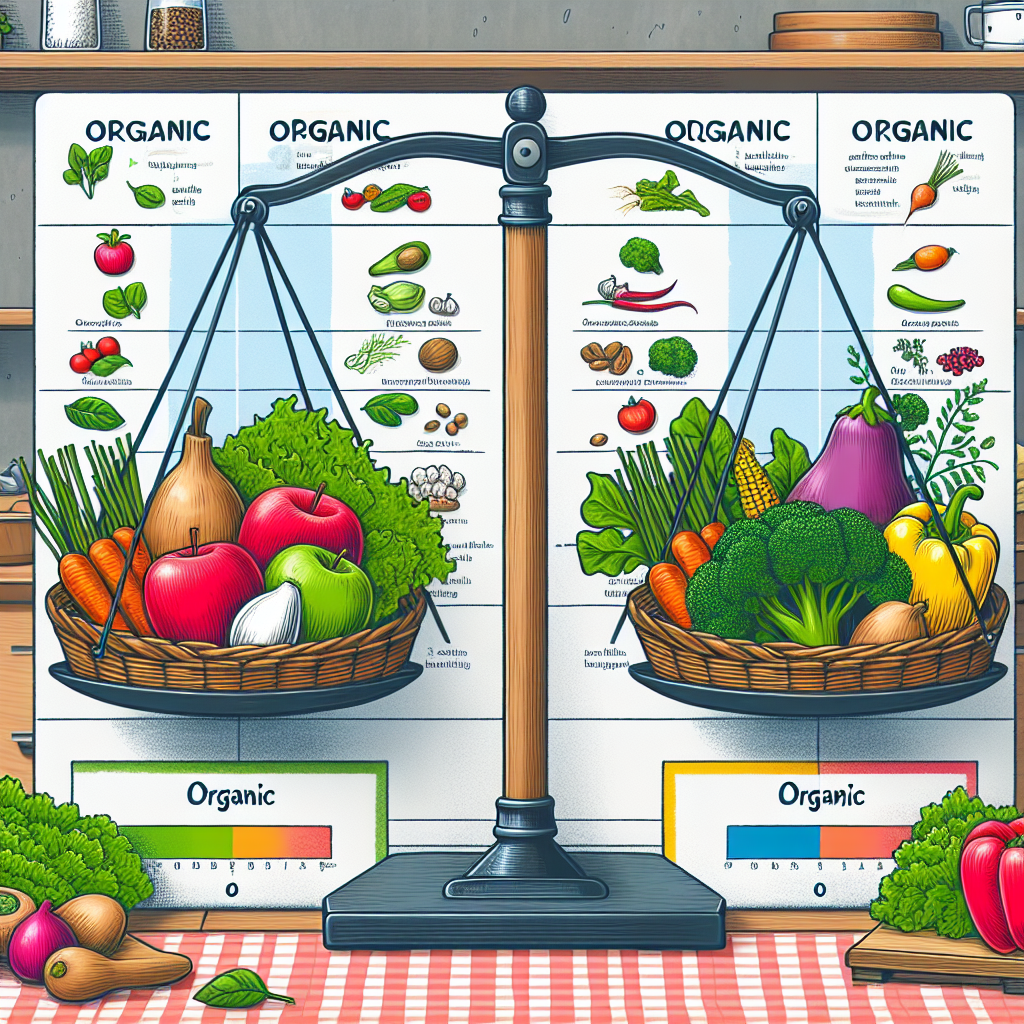 Evaluating the Health Benefits of Organic vs. Non-Organic Foods